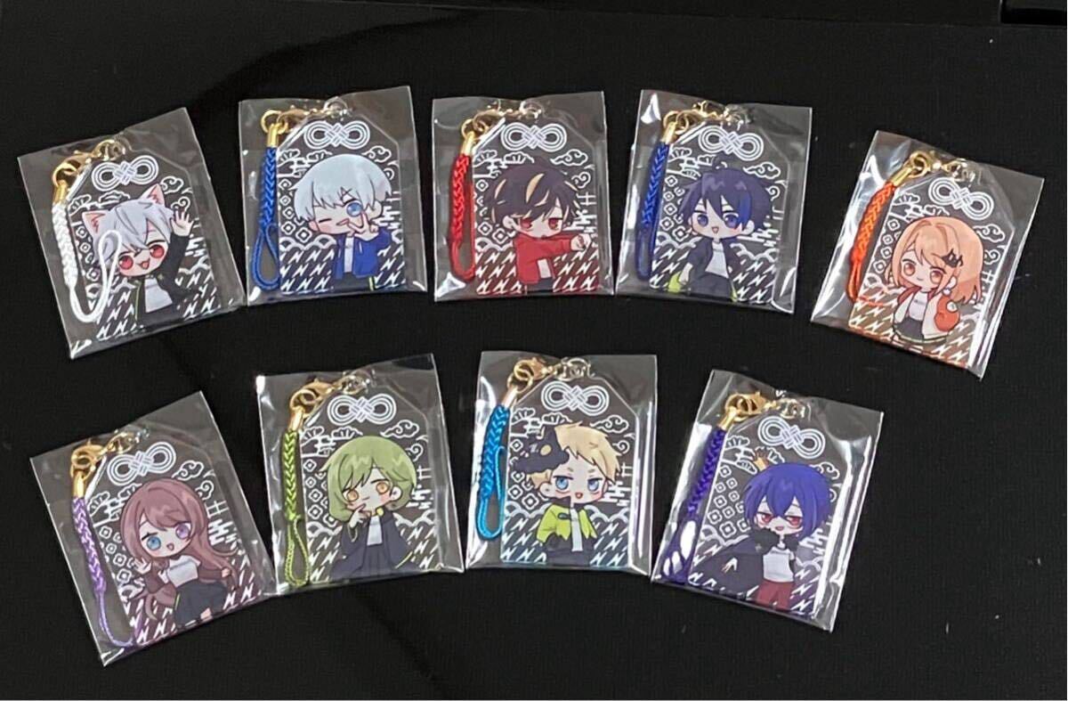 TEAM IDV OMAMORI ACRYLIC KEY HOLDER 2025 お守りアクリルキーホルダーZETA DIVISION 第五人格 identity V ゼータ