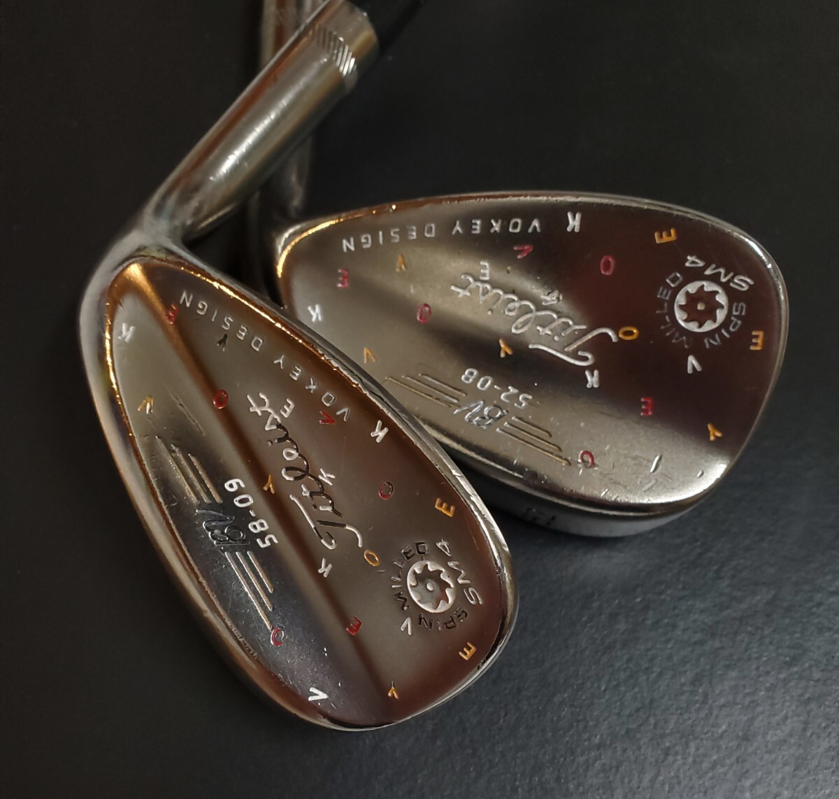 [ очень редкий прекрасный товар ] Dan singbo- Kei SM4 52.58 покрытие сооружение settled Titleist vokey D.G.S200 IOMIC дом хранение 