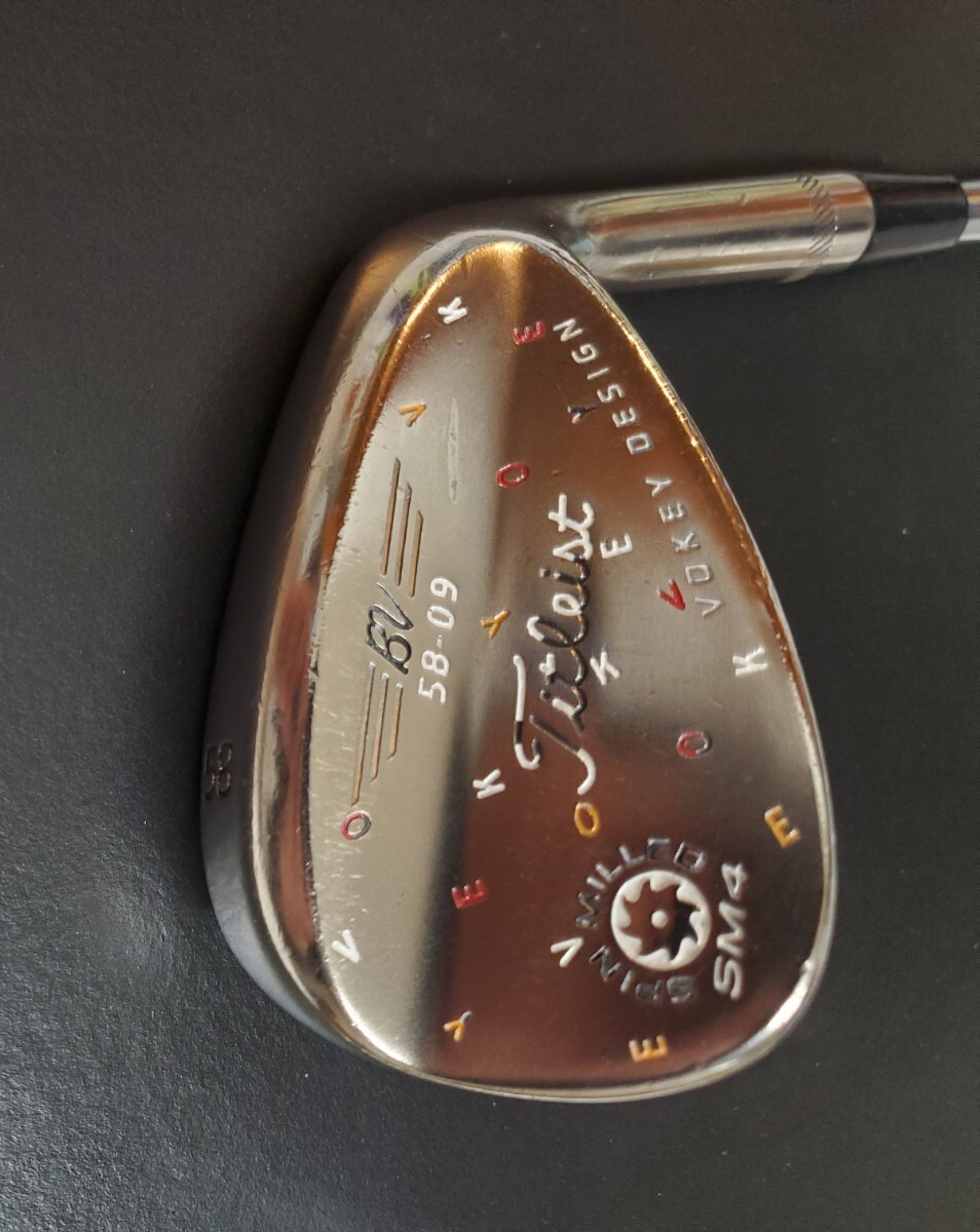 [ очень редкий прекрасный товар ] Dan singbo- Kei SM4 52.58 покрытие сооружение settled Titleist vokey D.G.S200 IOMIC дом хранение 