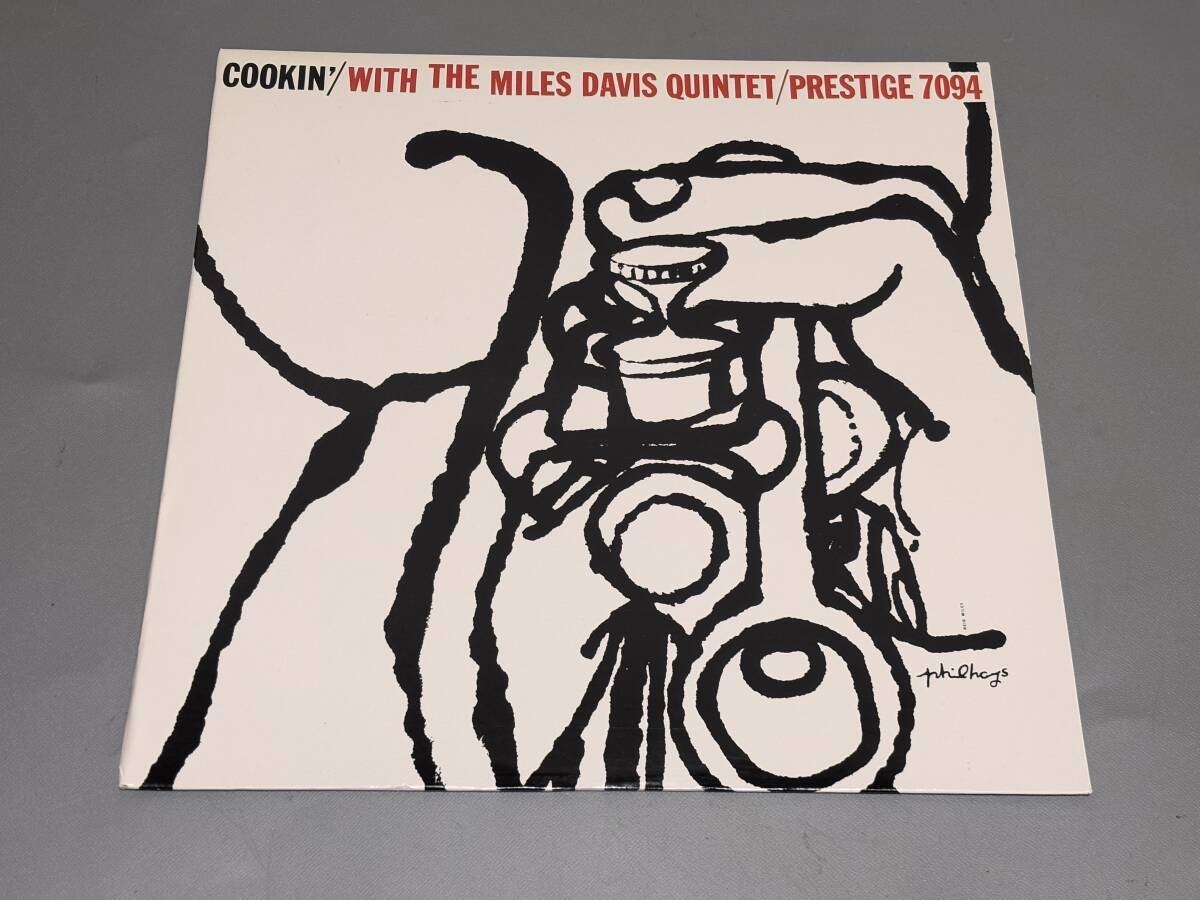 r0296◆ 美品◆LPレコード◆マイルス・デイヴィス「COOKIN' WITH THE　MILES DAVIS　QUINTET 」◆OJC-128/復刻盤