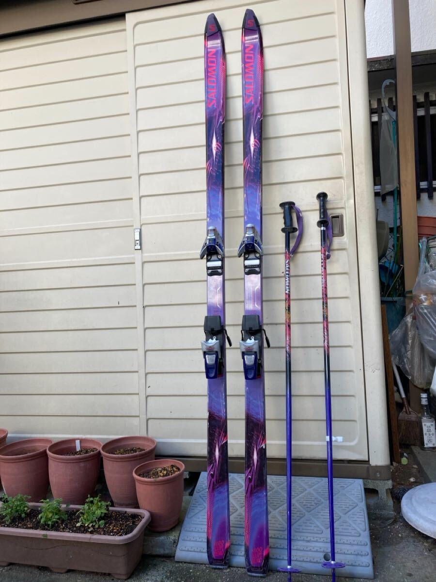 SALOMON ロシニョール スキー板 195cm