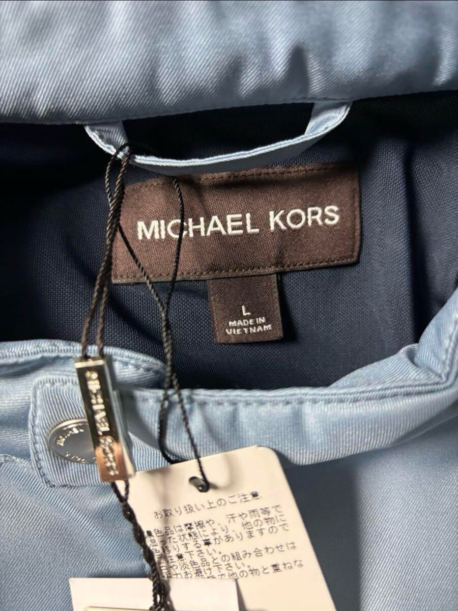 新品タグ付 MICHAEL KORS ライダースジャケット ブルゾン L 定価26400円　Riders Jacket Blouson L w/ Tag MSRP ¥26400