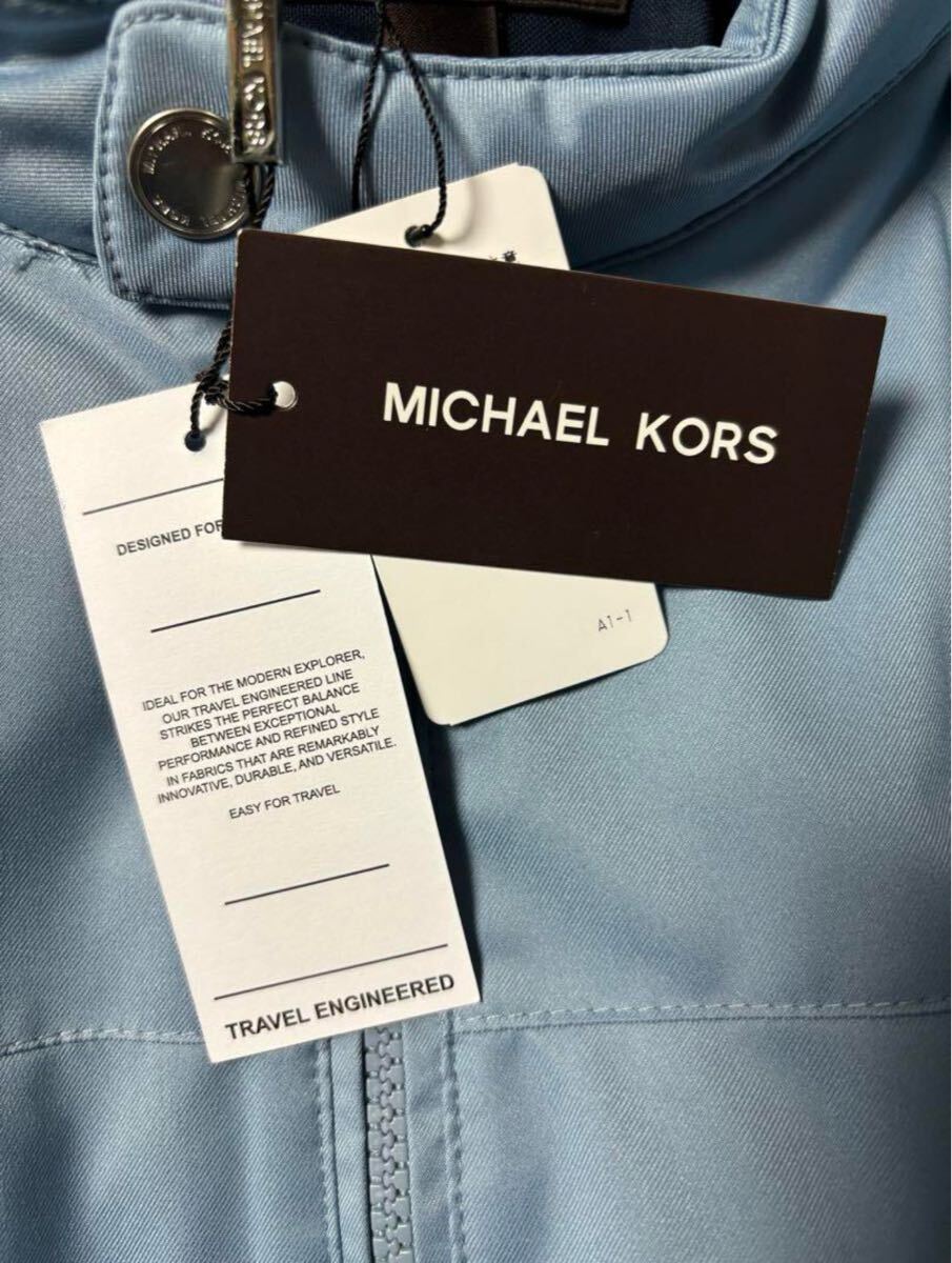 新品タグ付 MICHAEL KORS ライダースジャケット ブルゾン L 定価26400円　Riders Jacket Blouson L w/ Tag MSRP ¥26400