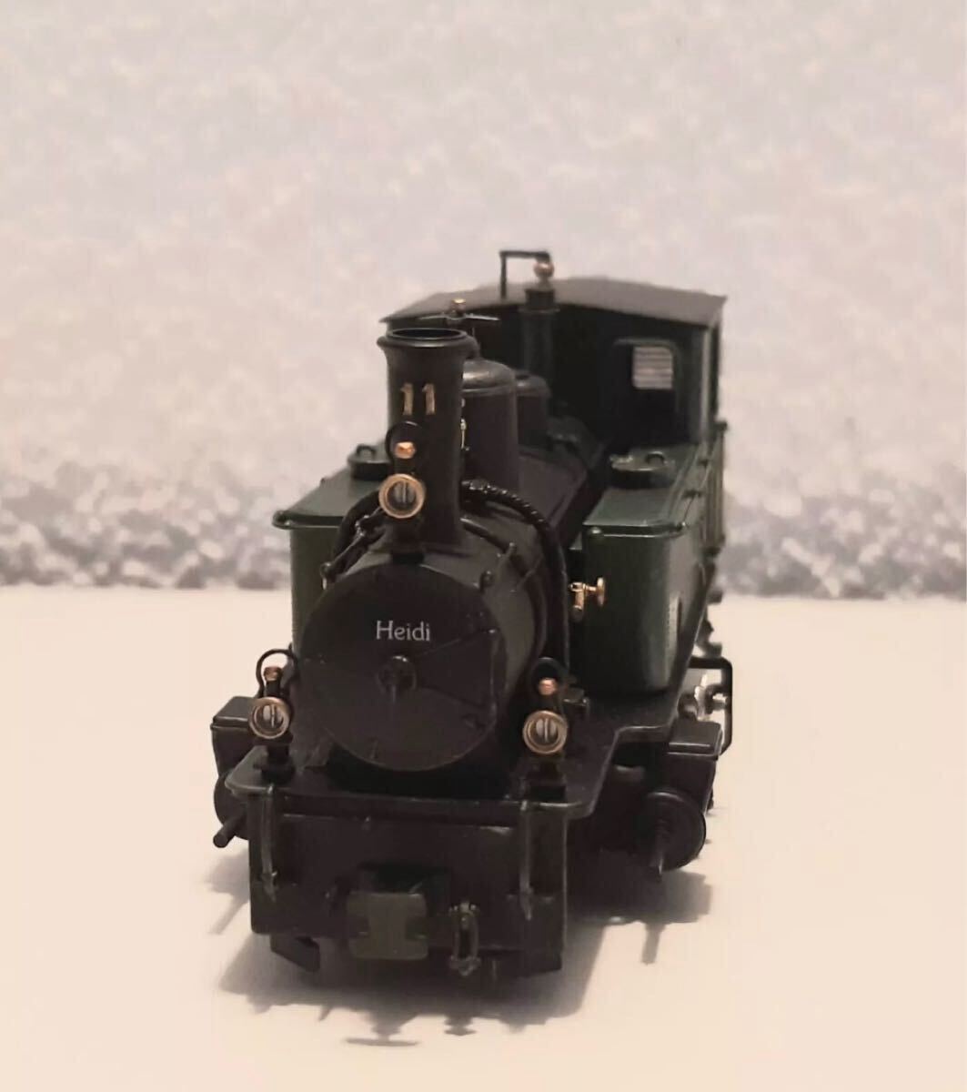 Ferro Suisse G3/4 RhB Nr.11 HOm 12mm 1:87 паровоз HO gauge аналог 