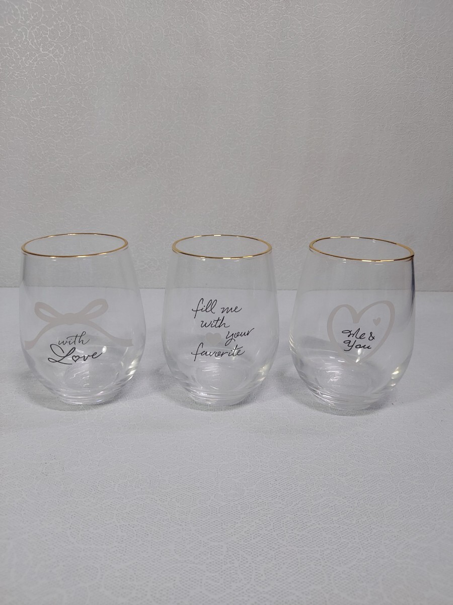 ★送料最下部に記載★ 未使用品 Franc franc フランフラン グラス3個・マグカップセット_画像6