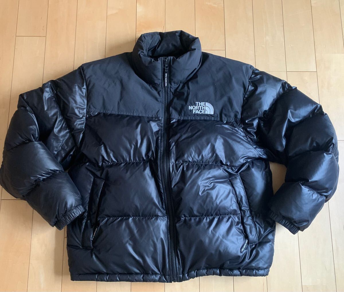 THE NORTH FACE ノースフェイス ダウンジャケット ブラック　2XL 大きめ　肉厚