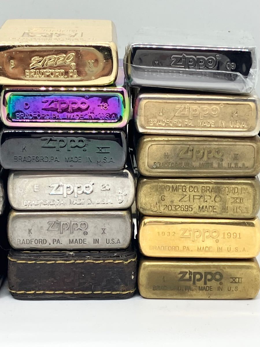 Zippo ジッポー ライター 36個 まとめて 未使用品有り 動作未確認 