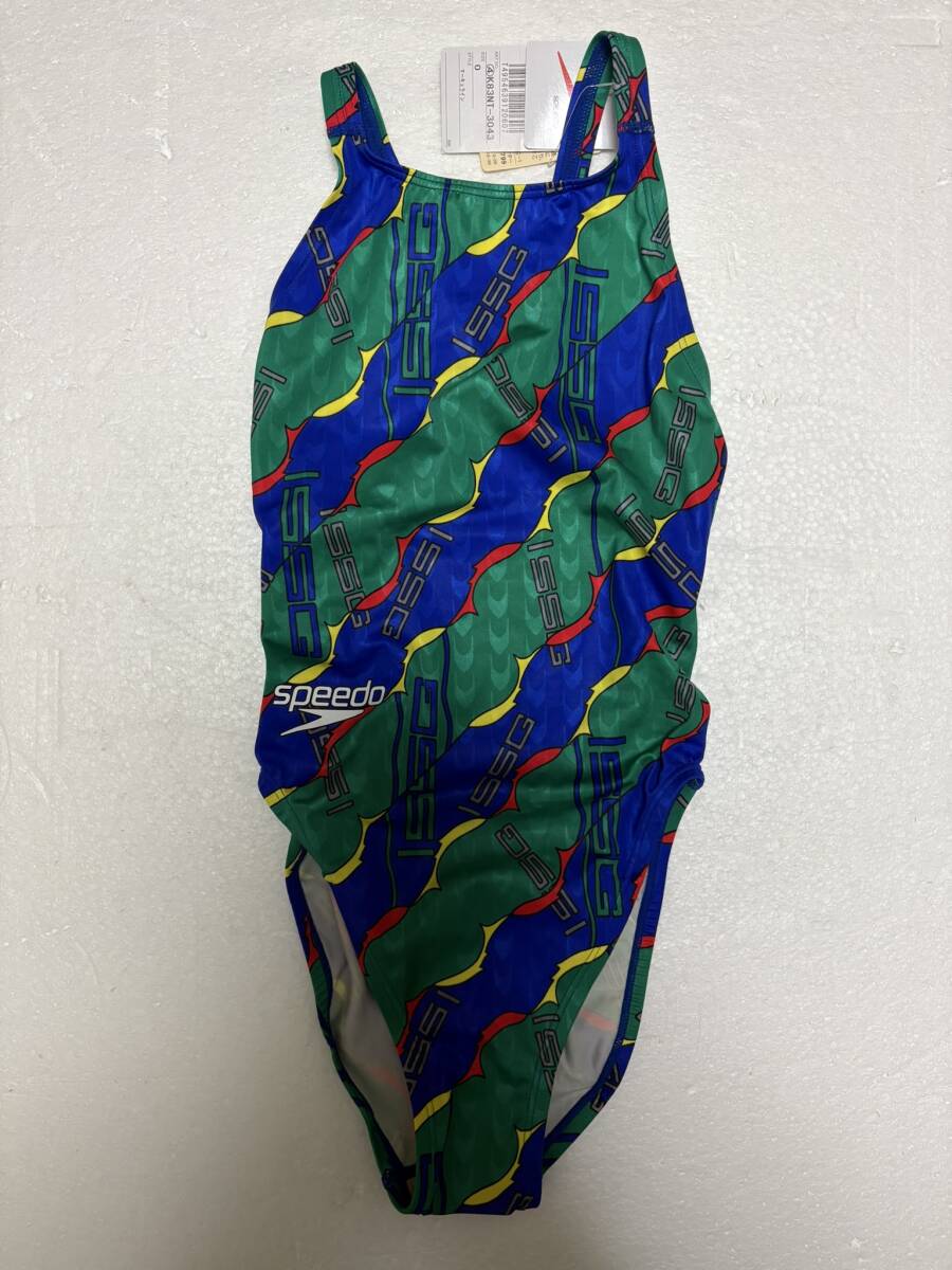 新品　競泳水着　スピード　ISSG　イトマン　グリーン　アクアブレード　マーキュライン　Oサイズ