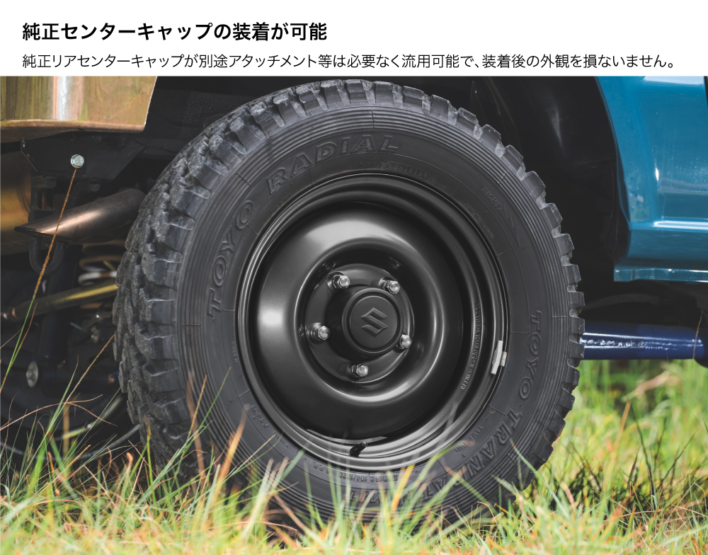 オールドスタイルスチールホイール 16×6J -5 139.7 5H ホワイト 1本価格_画像7