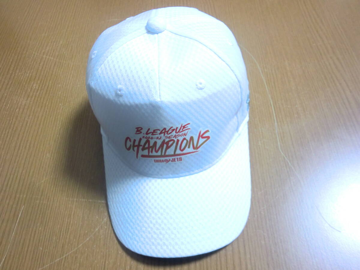 B.LEAGUE 千葉ジェッツ 2020-2021 CHAMPION アンダーアーマー制 キャップ SIZE:フリー 