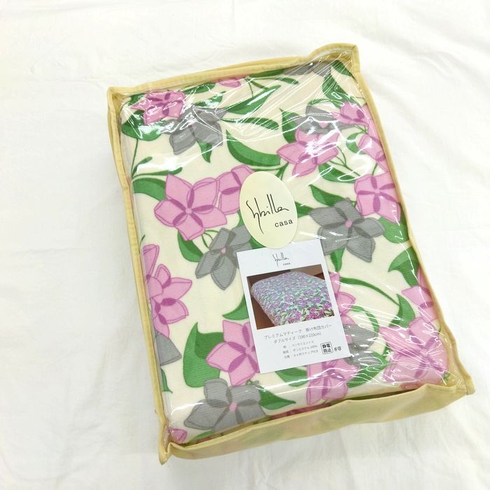 奉仕品 カバー毛布 あたたかい 起毛 掛布団カバー シングル シングルロング 150×210㎝ ＳＬ ポリエステル100％ 8か所ひも付き ピンク 花柄