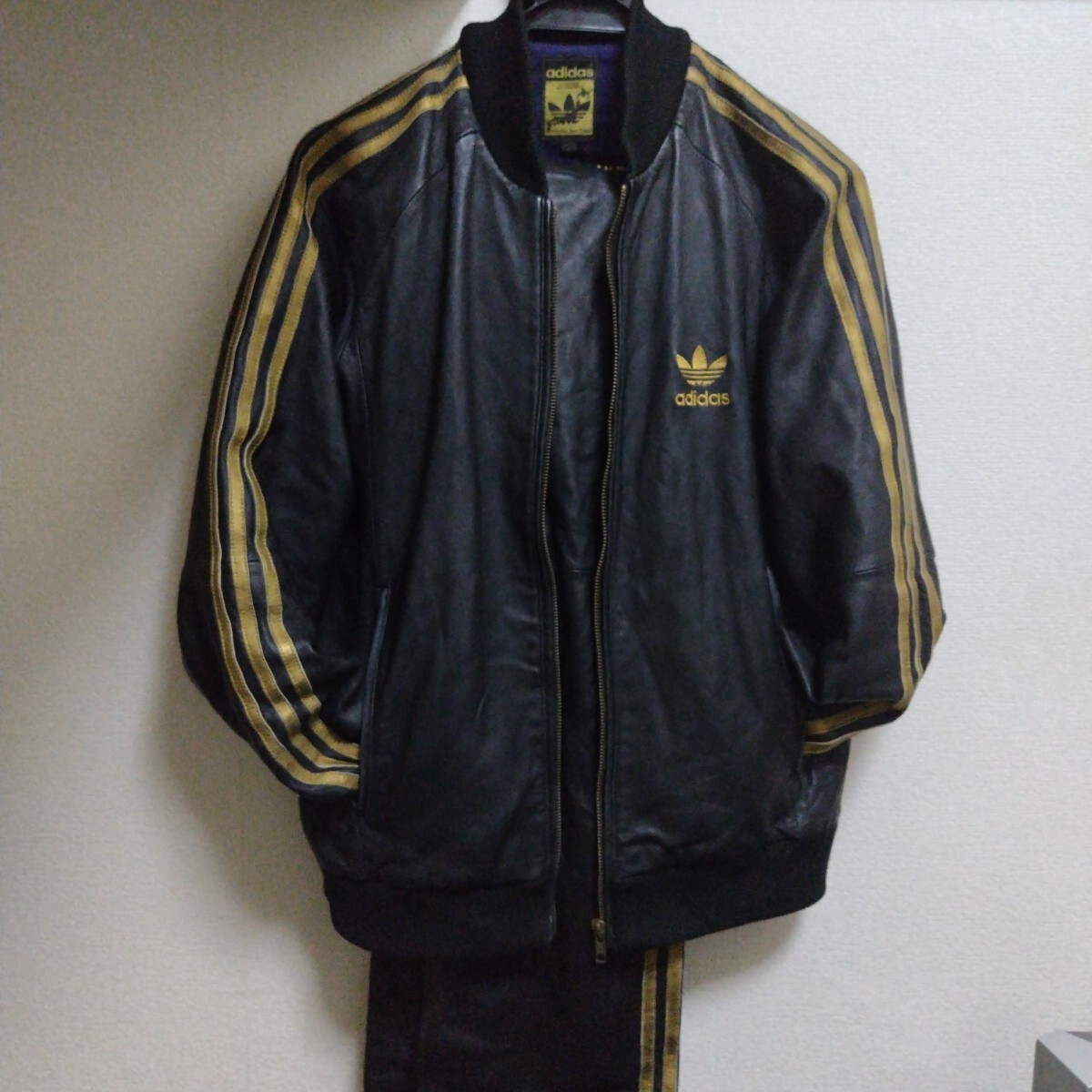 29800円 adidas Originals レザージャージ 松本人志さん着用同 29800円 adidas Originals レザージャージ 松本人志さん着用同
