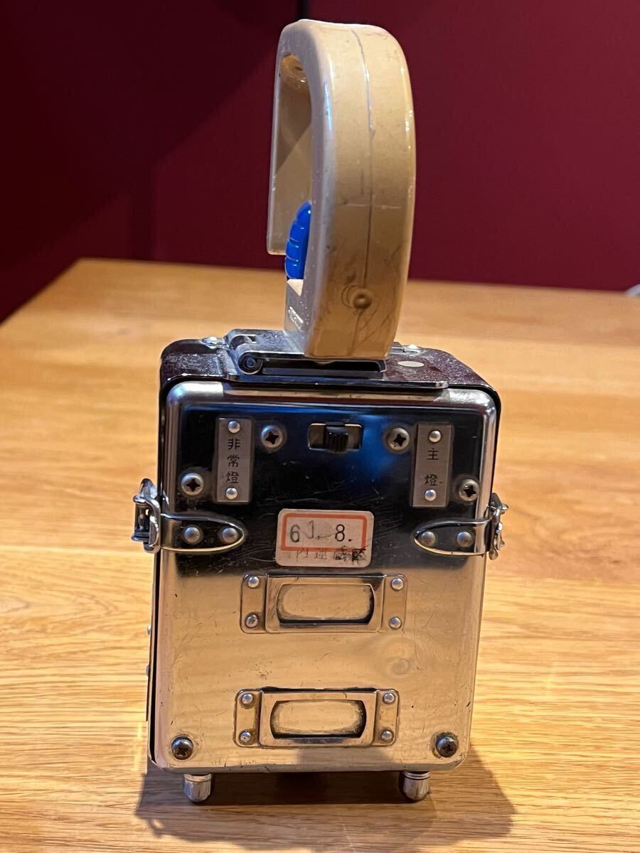 カンテラ/小型合図燈/白光電器工業/鉄道グッズ /検査燈 ランプ