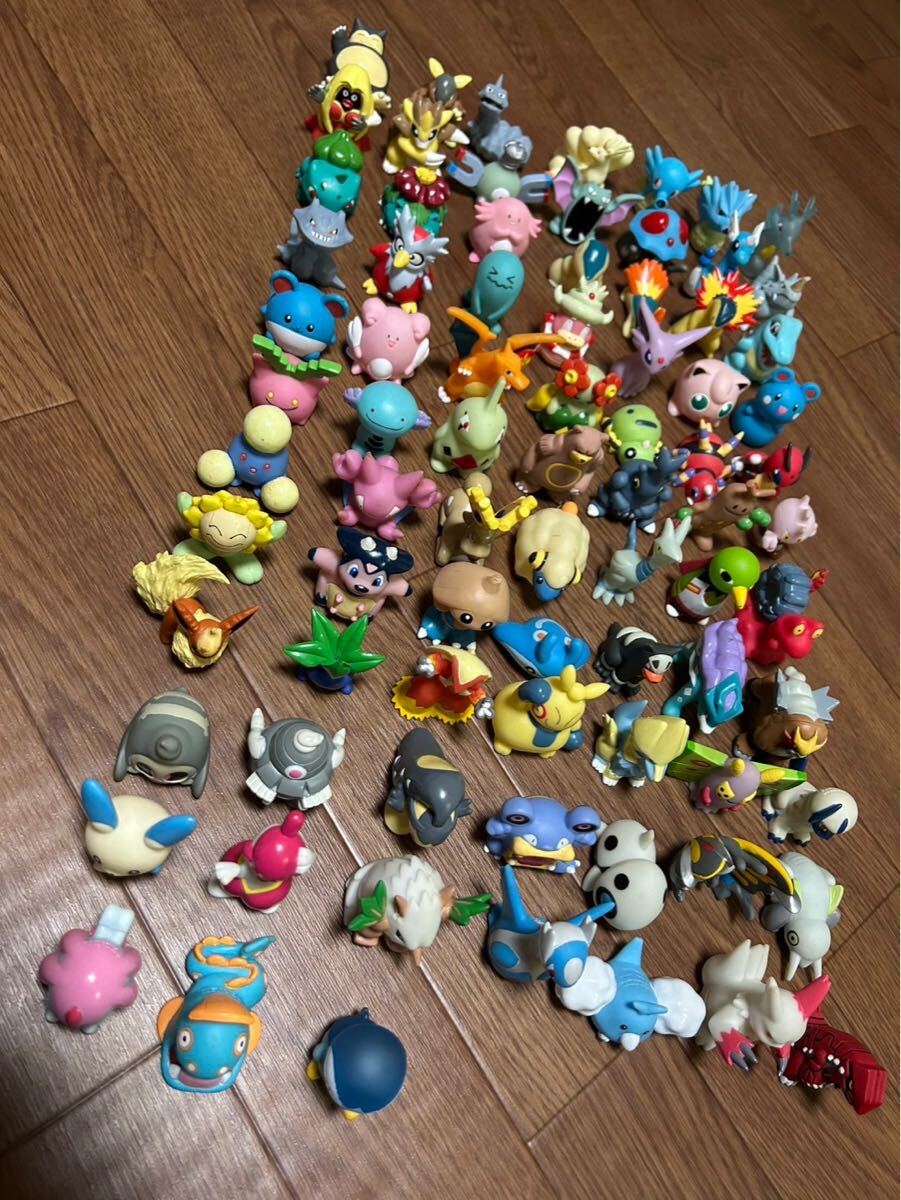 約130体 ポケットモンスター 指人形 ポケモンキッズ ソフビ 食玩