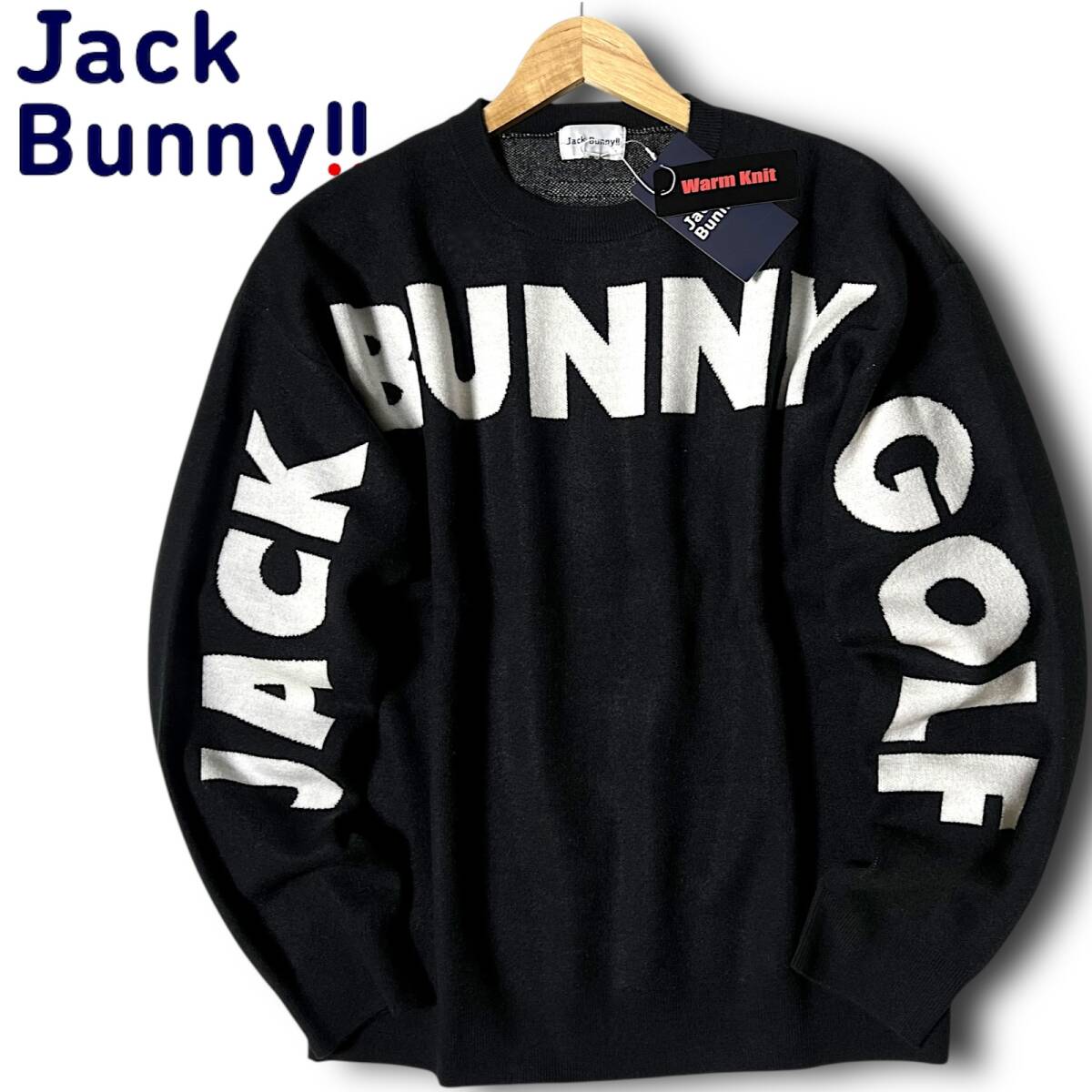 低価格 新品 Jack Bunny!! ジャックバニー パーリーゲイツ 定価2.2万 セーター