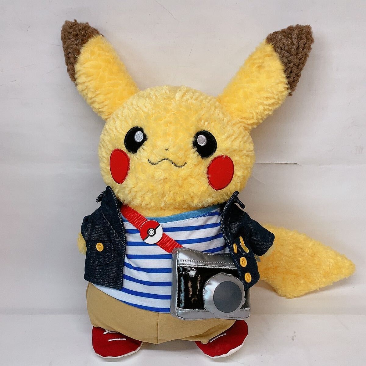 【K1】 ポケモンセンター　Pikachu’s Closet ぬいぐるみ ピカチュウ クローゼット ぬいぐるみ　コスチュームセット