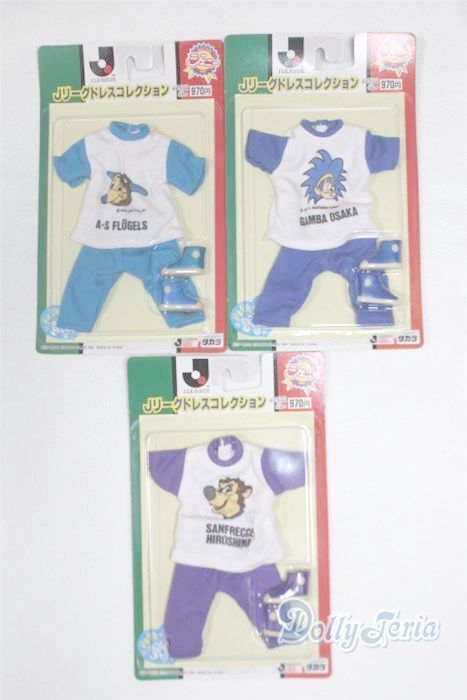 ジェニー/OF:Jリーグドレスコレクション　3點(diǎn) A-25-01-08-048-NY-ZA