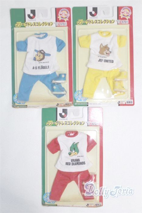 ジェニー/OF:Jリーグドレスコレクション　3點(diǎn) A-25-01-08-024-NY-ZA