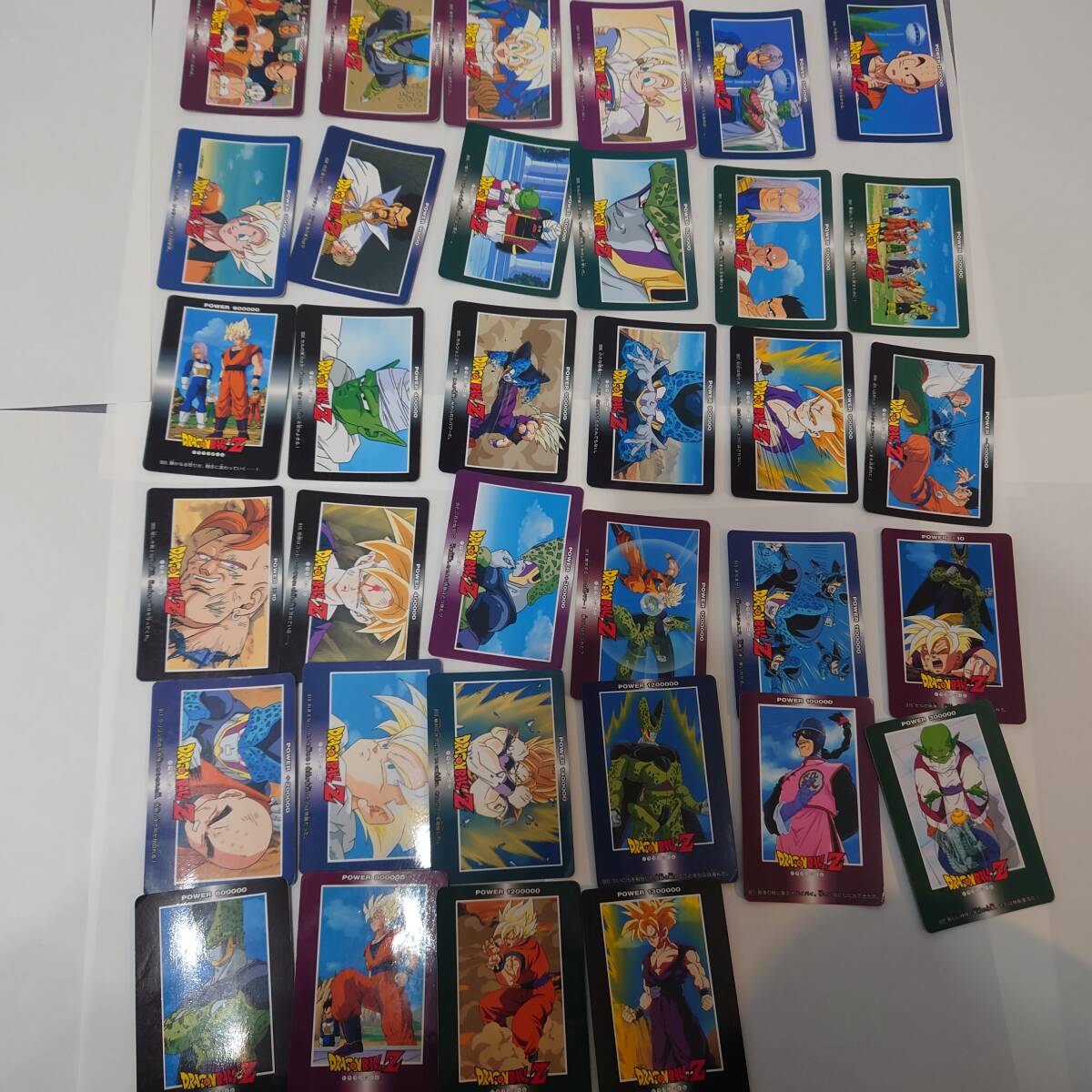 ドラゴンボール Z カードダス 34枚 パート21弾　セミコンプ ノーマル