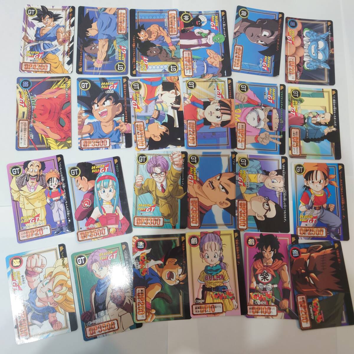 ドラゴンボール GT カードダス 本弾 24枚 第26弾 ノーマル 1996年