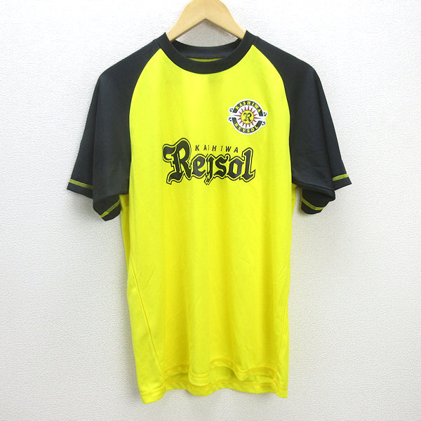 G■柏レイソル/J.LEAGUE officialgoods Tシャツ黄/men's/110■