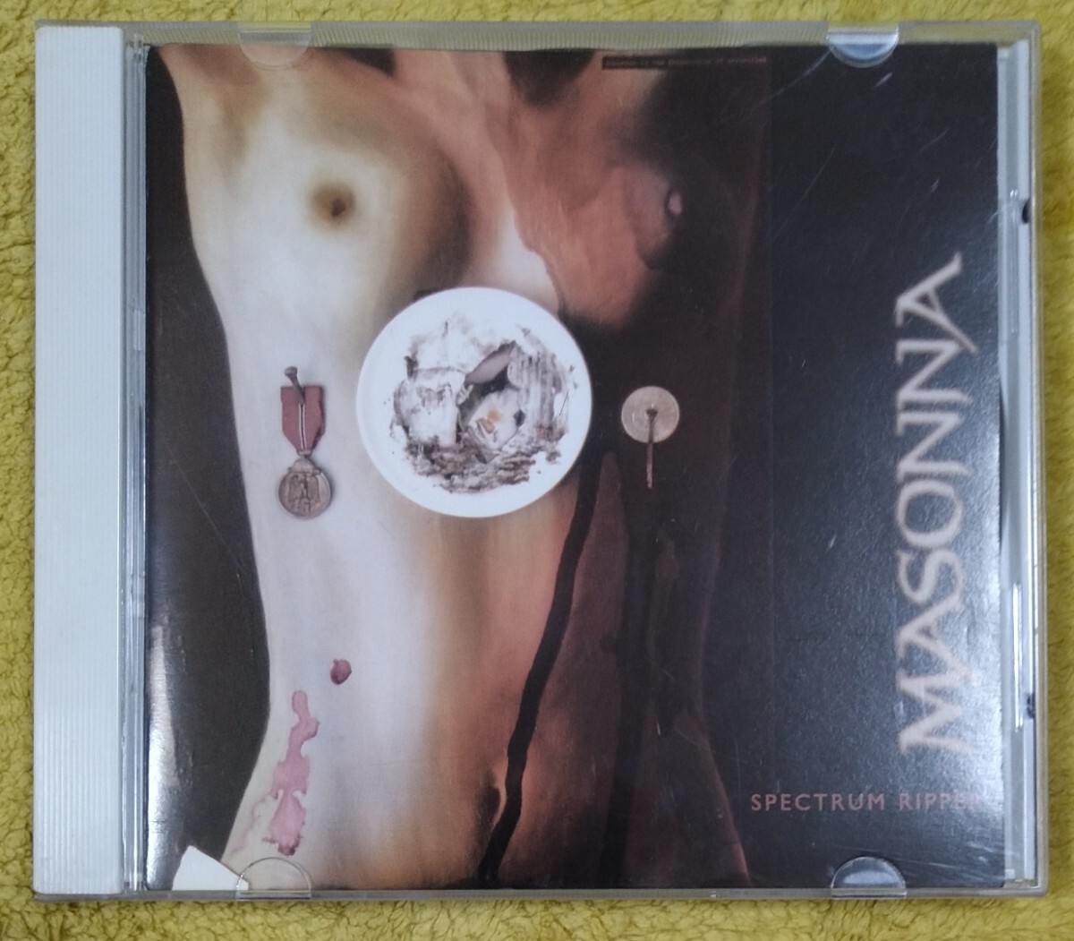 masonna spectrum ripper 廃輸入盤中古CD マゾンナ 山崎マゾ maso yamazaki CSR17CD_画像1