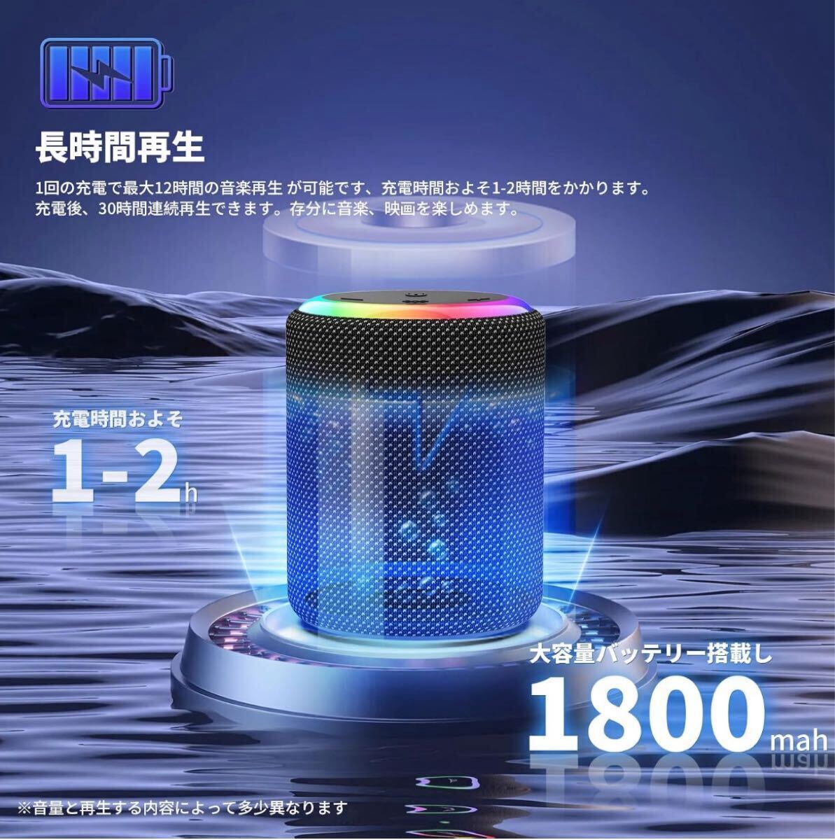 新品】2025新モデル Bluetooth スピーカー 防水IPX7お風呂 LED 新品】2025新モデル Bluetooth スピーカー 防水IPX7お風呂 LED