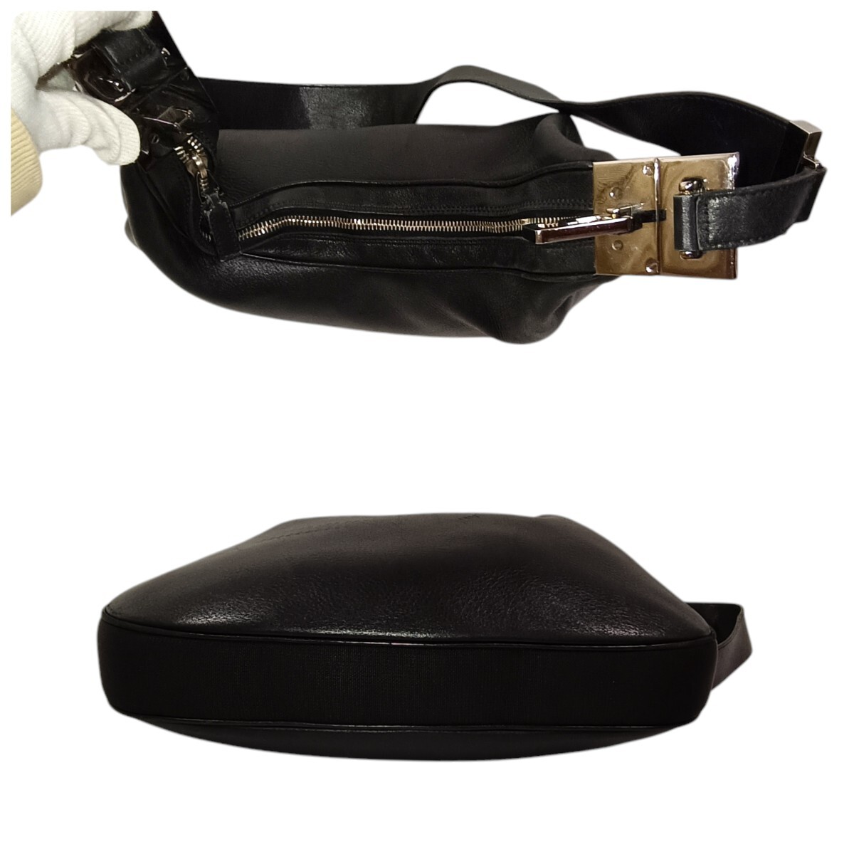 美品】 正規品 GUCCI グッチ 黒 ワンショルダーバッグ 肩掛け G 美品】 正規品 GUCCI グッチ 黒 ワンショルダーバッグ 肩掛け G