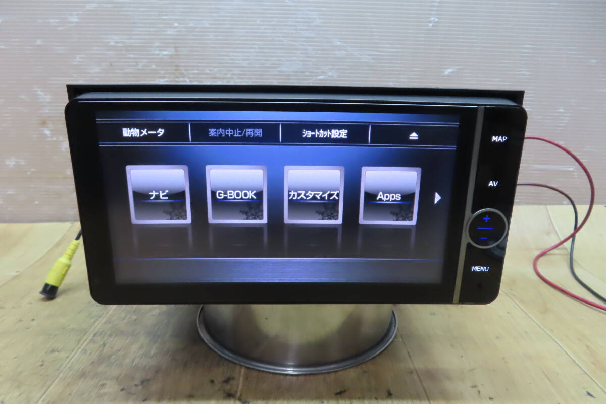  прекрасный товар * гарантия работы есть *F0691/ Toyota оригинальный NHZD-W62G HDD navi 2017 год цифровое радиовещание Full seg встроенный Bluetooth встроенный CD DVD воспроизведение OK корпус только 