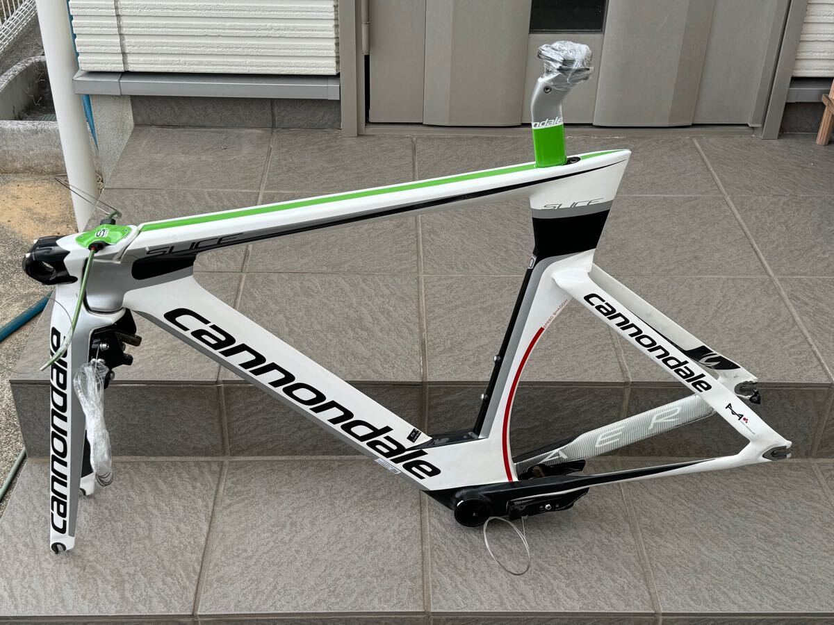 キャノンデール slice rs TTフレーム cannondale ロードバイク TTバイク トライアスロン カーボンフレーム 50サイズ フレームセット