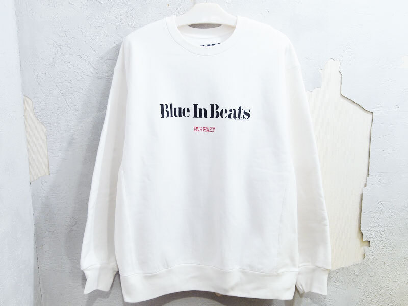 美品 L サイズ BUDSPOOL / APHRODITE GANG HOLDHINGS Blue In Beats クルーネック スウェット 舐達麻 バッズプール F