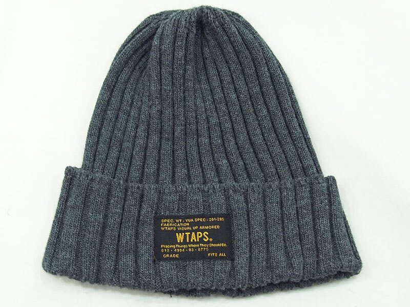美品 WTAPS BLACK WATCH BEANIE COPO COOL MAX ビーニー ニットキャップ ダブルタップス F