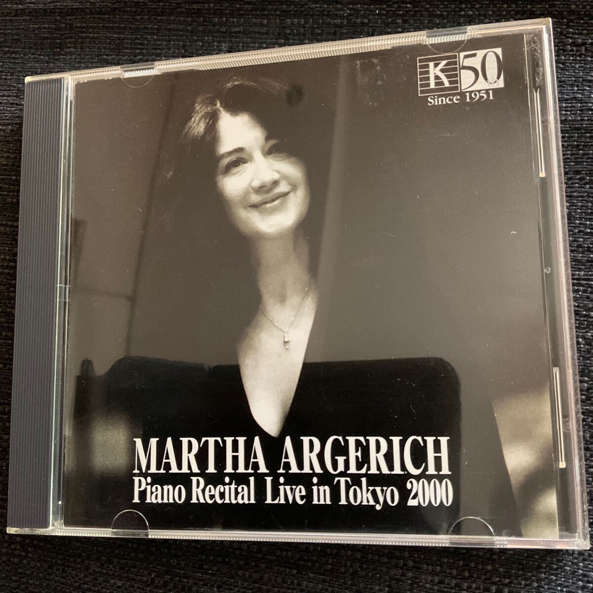 自主制作 最初期盤 アルゲリッチ ピアノリサイタル ライブ イン 東京 (Kajimoto Concert Management) Argerich LIVE in Tokyo 2000