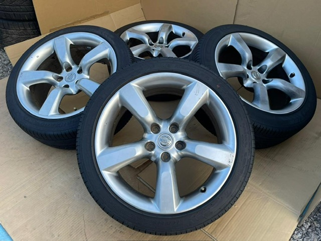 ホイール付タイヤ4本セット)) フェアレディZ Z33 純正アルミ ホイール付タイヤ4本セット)) フェアレディZ Z33 純正アルミ