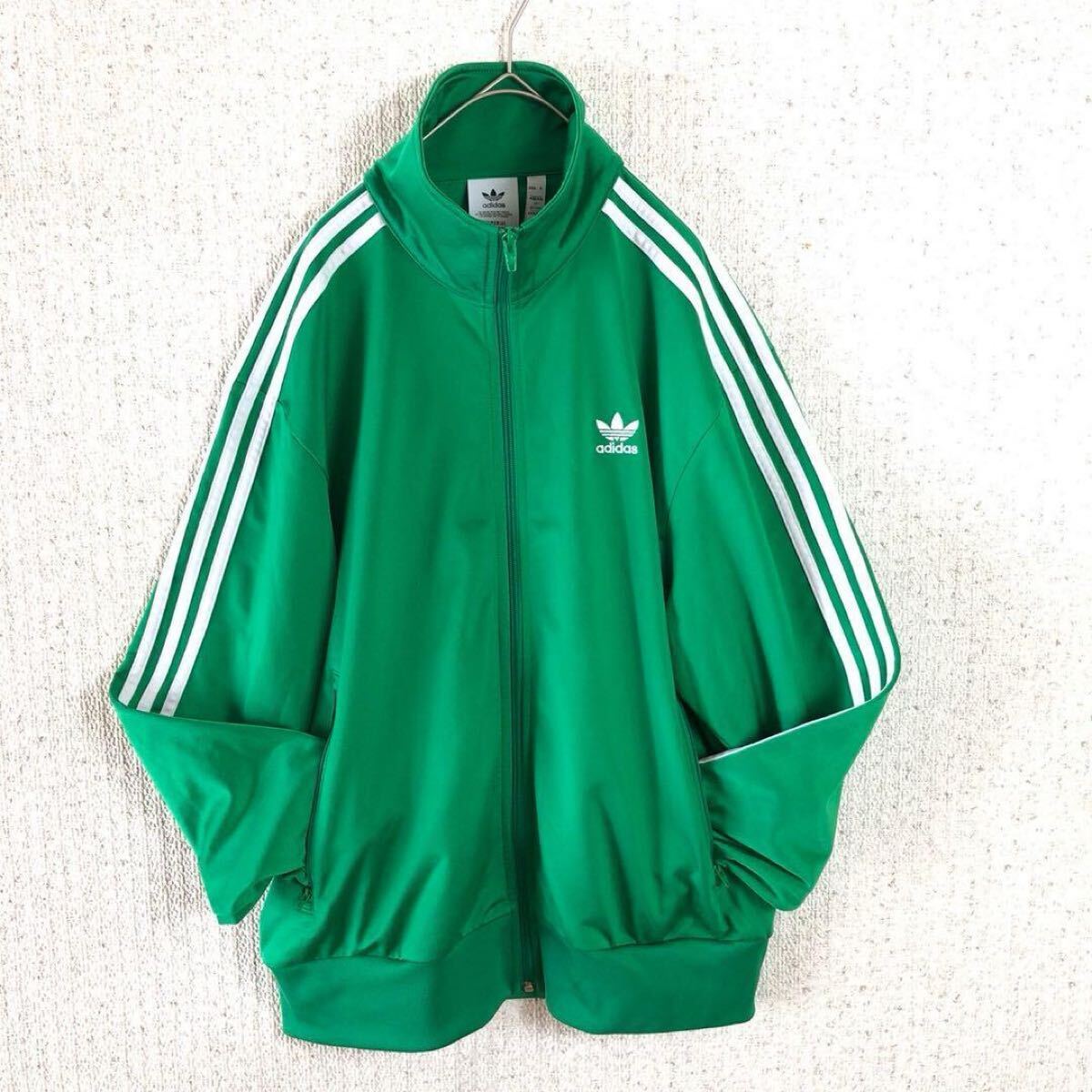 【人気カラー】adidasジャージ ファイヤーバード グリーン 緑 XLサイズ