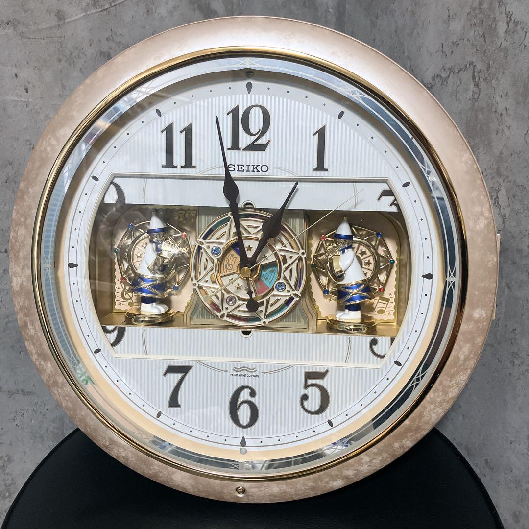 希少】SEIKO からくり時計 RE811P ウェーブシンフォニー 希少】SEIKO からくり時計 RE811P ウェーブシンフォニー