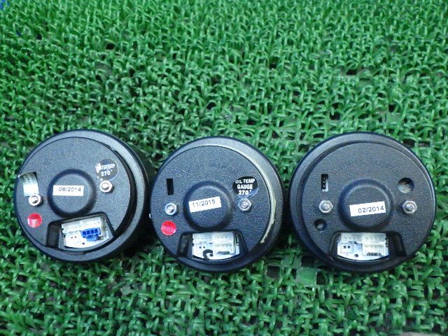 【A】 Autogaude オートゲージ 電子式 オイルテンプ オイルプレス ウォーターテンプ 油溫計(jì) 油圧計(jì) 水溫計(jì) 社外品 追加メーター 汎用
