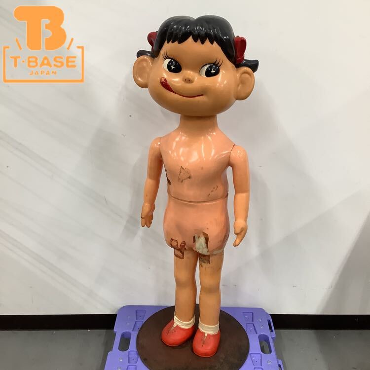 1円〜 店頭受取限定ジャンク 不二家 ペコちゃん 首振り人形 店頭 1円〜 店頭受取限定ジャンク 不二家 ペコちゃん 首振り人形 店頭