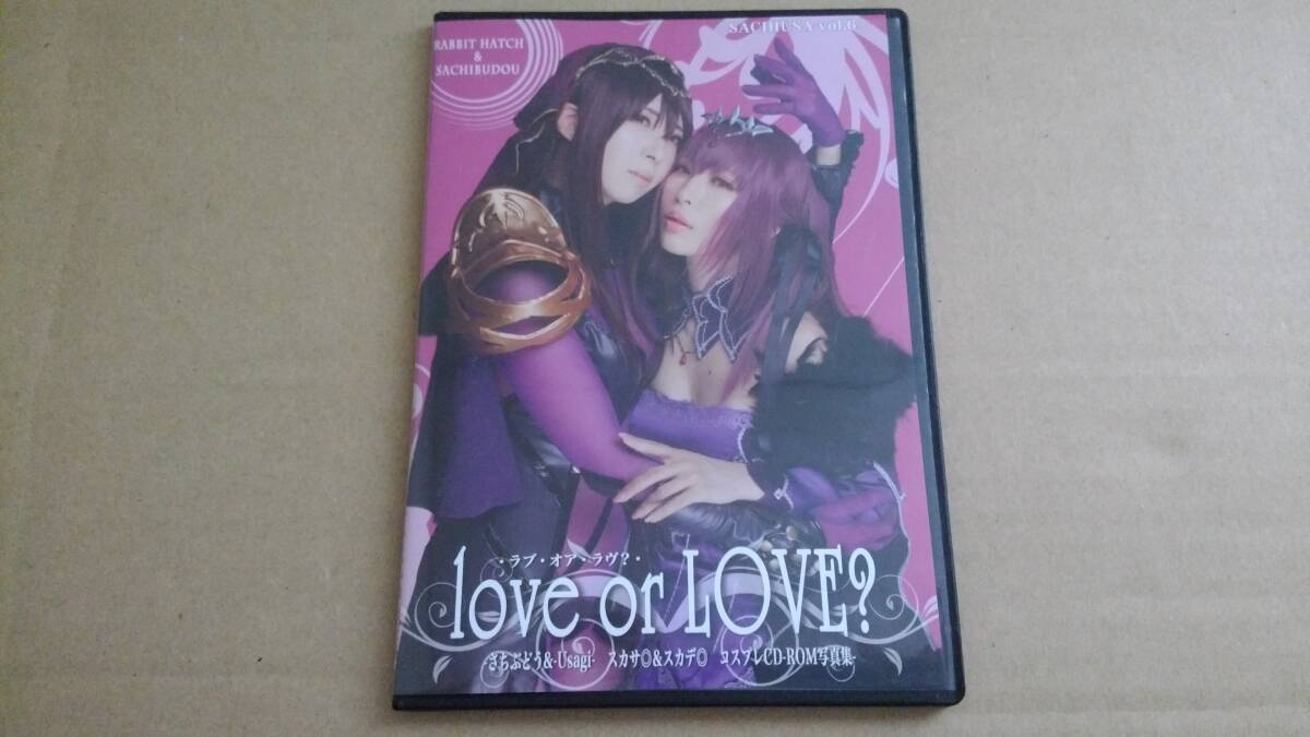 【中古品】 Usagi さちぶどう　「love or LOVE？」　同人作品 コスプレ 写真集 ROM