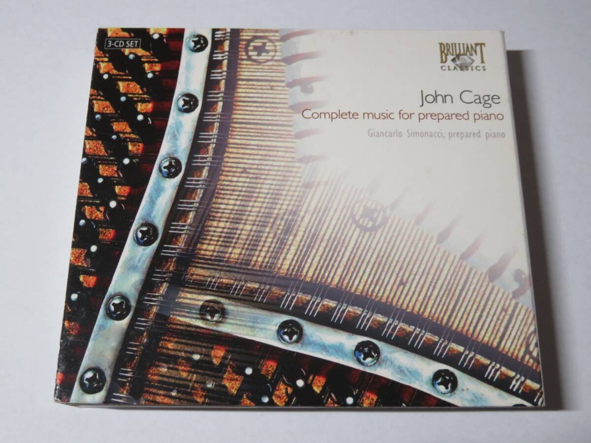 John Cage Complete music for prepared piano ジョン・ケージ プリペアドピアノ全集