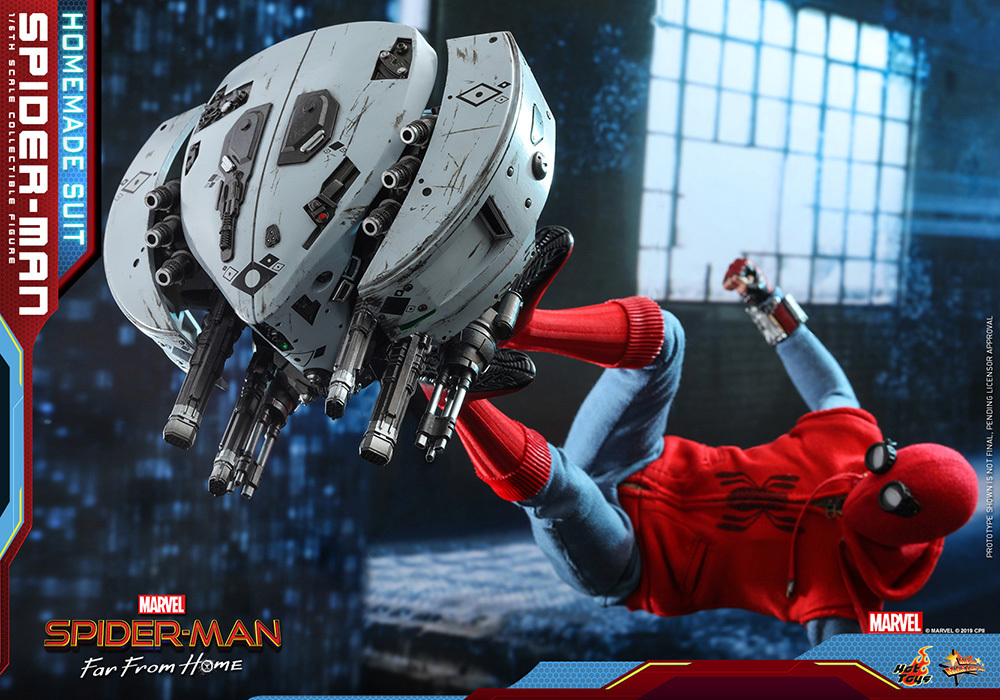 スパイダーマン ホームメイドスーツ ver MMS552 ホットトイズ