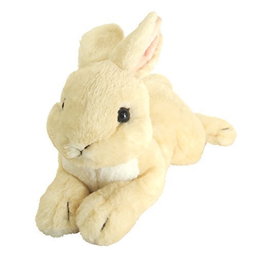 【おすすめ】 ぬいぐるみ ベージュ ひざうさぎ