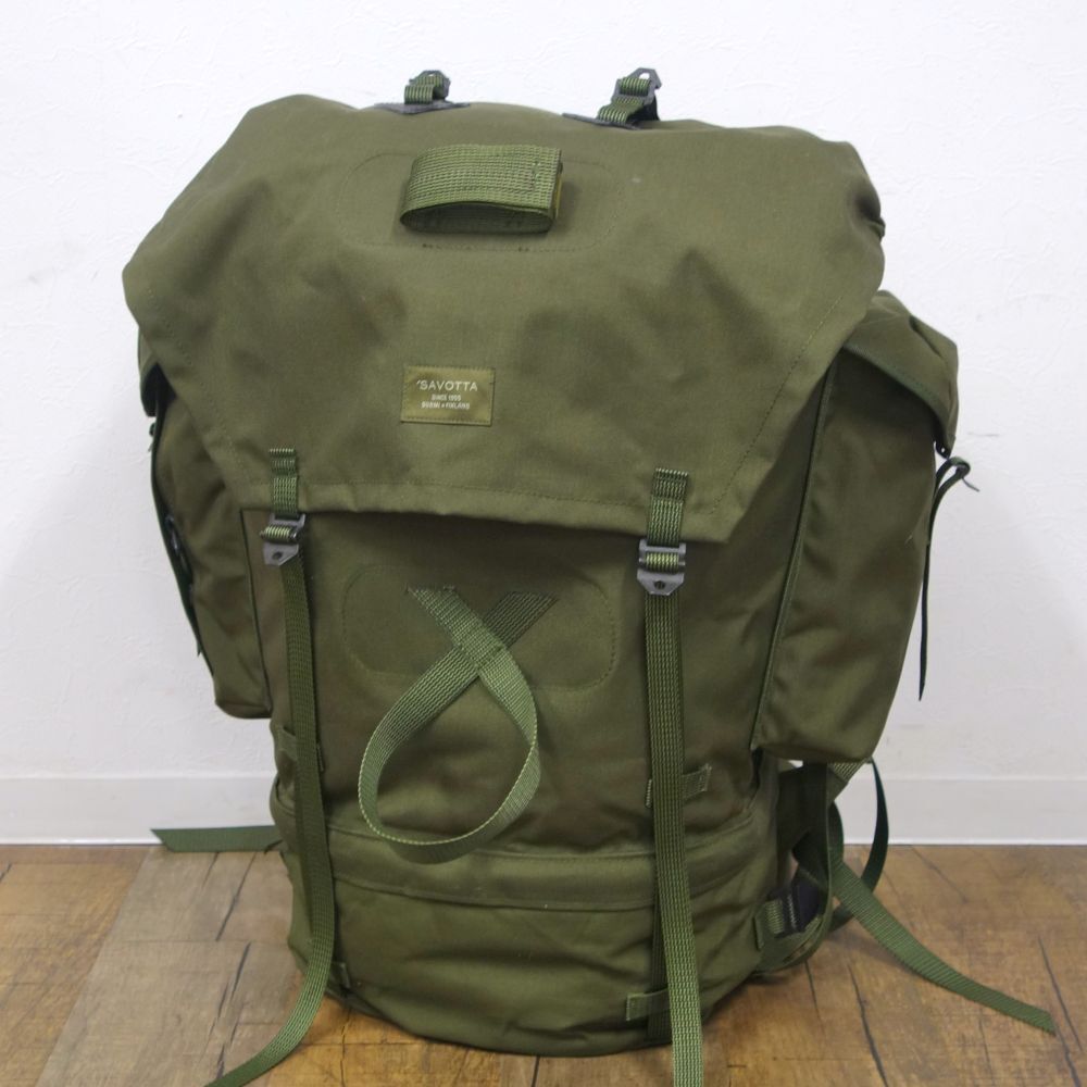 サヴォッタ SAVOTTA RAJAPARTIO ミニタリー サバイバル 60L バックパック リュック キャンプ 登山 狩猟 アウトドア ce01ms-rk26y07728