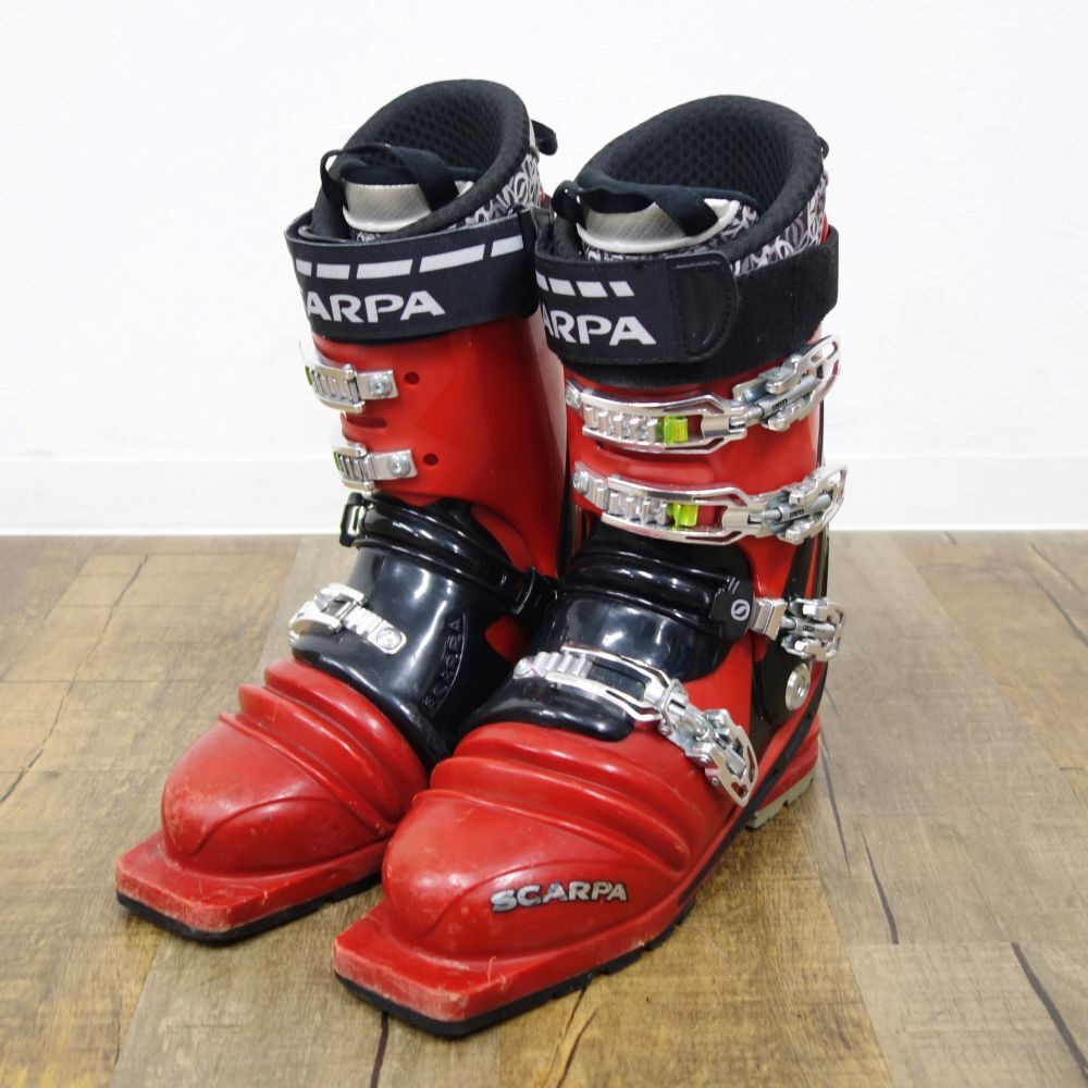 最も信頼できる SCARPA スカルパ T ce01or-rk26y07770 アウトドア ウォークモード バックカントリー 3ピン 75mm 27.5cm スキーブーツ テレマーク RACE ブーツ