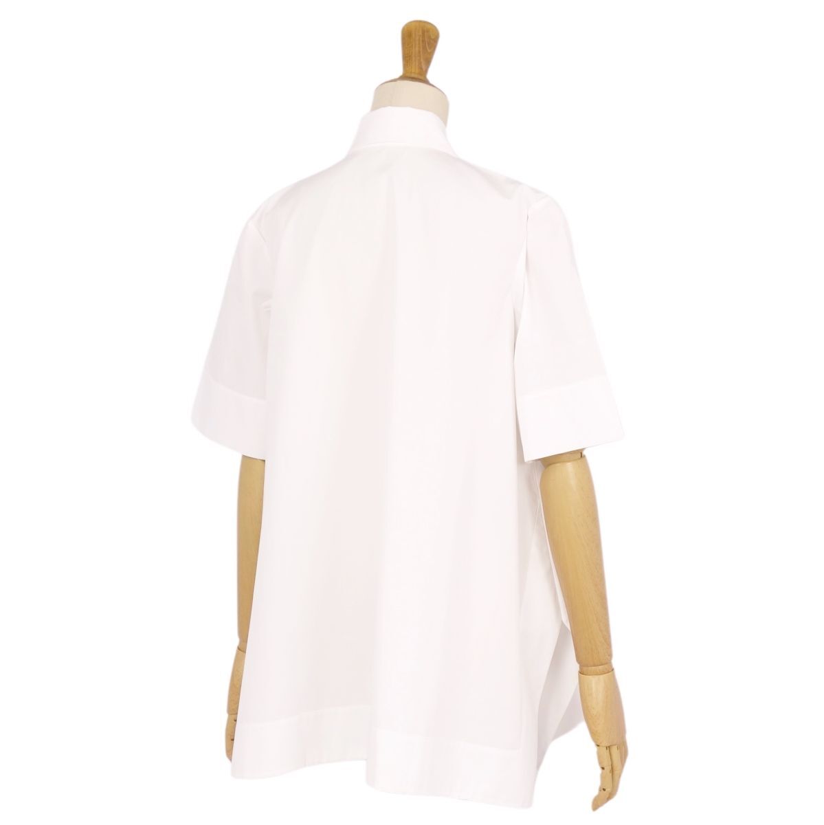 美品 サルヴァトーレ フェラガモ Salvatore Ferragamo シャツ ブラウス 半袖 ショートスリーブ トップス レディース cf06mr-rm04f10419
