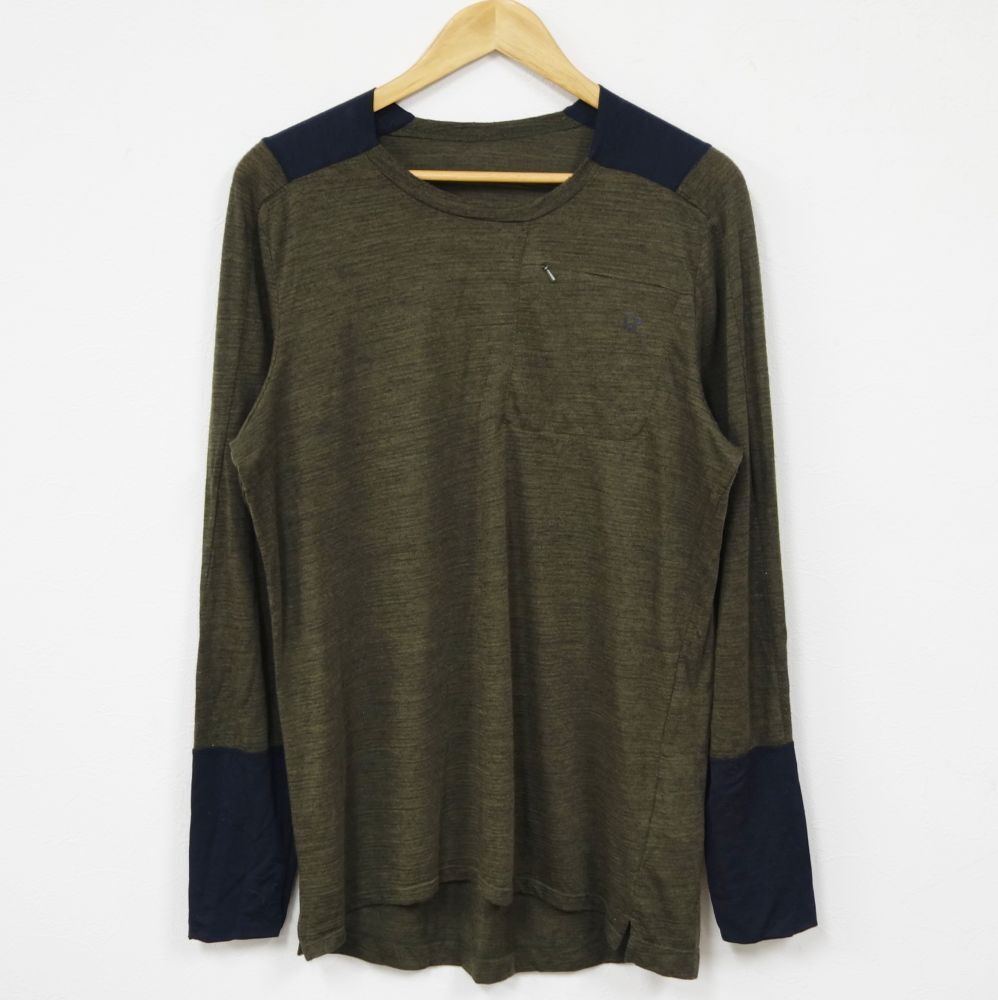 ノローナ NORRONA Skibotn Wool Equaliser Long Sleeve シーボットン メリノウール ロングスリーブ ウェア アウトドア cf12mr-rk26y07413