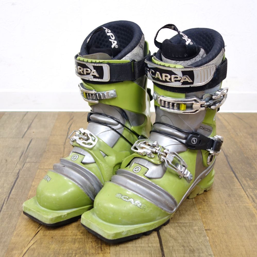 スカルパ SCARPA T2 ECO テレマーク スキー ブーツ 25cm 75ｍｍ 3ピン バックカントリー ツアー 兼用靴 アウトドア ce01or-rk26y07772