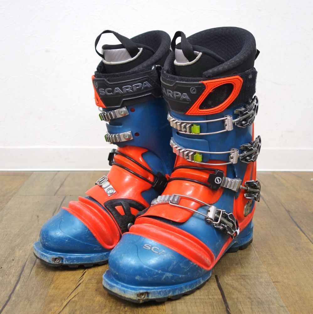 トップ PRO TX SCARPA スカルパ 26.5cm cf12ol-rk26y07533 アウトドア スキー BC バックカントリー スキーブーツ テレマーク TTS NTN 307mm ブーツ