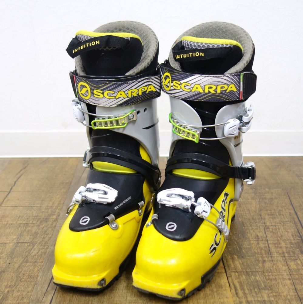 【楽天ランキング1位】 スカルパ SCARPA RUSH 25.5cm 297mm ツアー スキー ブーツ テック TLT 3バックル 山スキー バックカントリー アウトドア cf12ol-rk26y07531 25.5cm