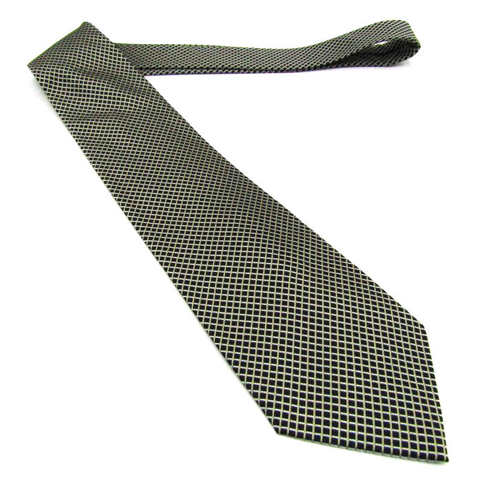 レノマ ブランドネクタイ チェック柄 シルク 日本製 PO メンズ ブラック renoma_画像2